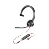 Poly Blackwire 3315 Mono Headset, USB-C/3.5mm, UC Certified (8X217AA)