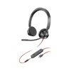 Poly Blackwire 3325 Stereo Headset, USB-C/3.5mm, MS Certified/UC Certified (8X222AA)