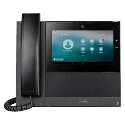 Poly CCX 700 Series 24-Lines VoIP Phone, Black (82Z83AA)