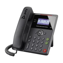Poly Edge B20 8-Line VOIP Phone, Black (82M83AA)