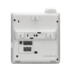 Poly Edge E100 8-Line VOIP Phone, White/Black (89B49AA)