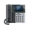 Poly Edge E550 VOIP Phone, Black/Silver (82M91AA)
