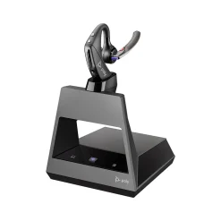 Poly Voyager 5200 Office Noise Canceling Bluetooth Earbuds, USB Type-A/RJ11 (7W6D3AA#ABA)