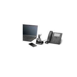 Poly Voyager 5200 Office, 2-Way Base, USB-C,Wireless, MS Teams (7S3Y4AA#ABA)