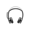 Poly Voyager Focus 2 Noise Canceling Bluetooth On Ear Phone & Computer Headset, Black (213726-01)