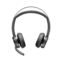 Poly Voyager Focus 2 USB Type-A Active Noise Canceling Bluetooth Headset, Black (76U46AA)