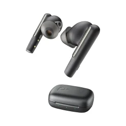 Poly Voyager Free 60 UC Wireless Noise Cancelling Bluetooth Earbuds, USB-C, UC Certified, Carbon Black (7Y8H4AA)