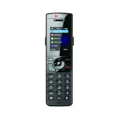 Poly VVX D230 Cordless VOIP Phone, Black (89B48AA#ABA)