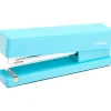 Poppin Desktop Stapler, 20-Sheet Capacity, Aqua (100160)