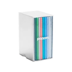 Poppin Mini Medley Pocket Notebook, 3.5" x 5", College Ruled, 32 Sheets, Assorted Colors, 10/Set (104452-US)