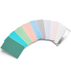 Poppin Mini 1-Subject Pocket Notebook, 3.5" x 5", Narrow Ruled, 32 Sheets, Assorted Colors, 10/Set (104452)