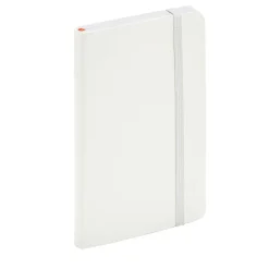 Poppin Professional Notebooks, 3.5" x 5.5", College Ruled, 96 Sheets, White, 25/Set (104142)