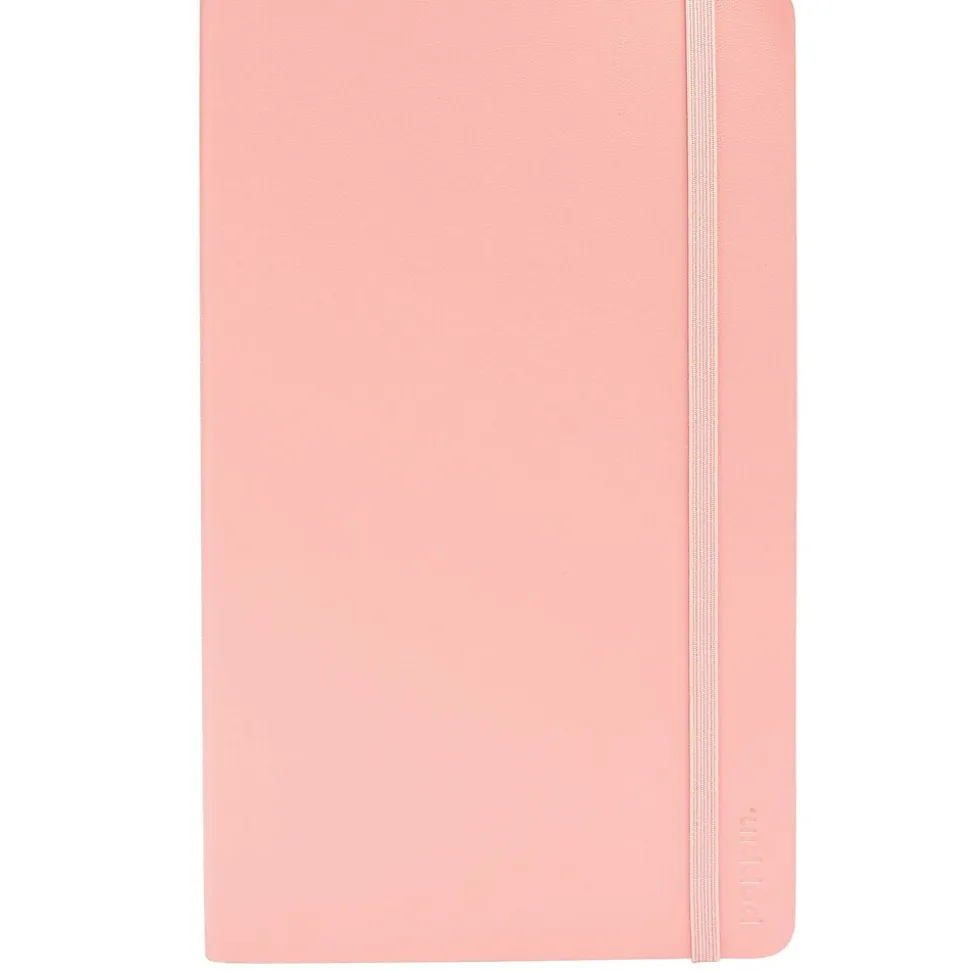 Poppin Soft Cover 1-Subject Pocket Notebook, 5" x 8.25", Narrow Ruled, 96 Sheets, Pink (104451)