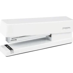 Poppin Stapler, 20 Sheet Capacity, White (100152)