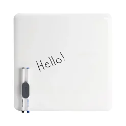 Poppin Steel Dry-Erase Whiteboard, 12.5" x 12.5" (105086)