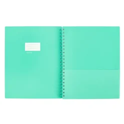 Poppin Work Happy 1-Subject Notebook, 8.5