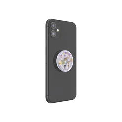 PopSockets PlantCore Cell Phone Grip, Translucent Purple Fields (806198)