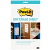 Post-it® Dry Erase Sheets, 7" x 11.3", 3/Pack (DEFSHEETS-3PK)