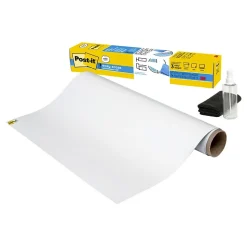 Post-it Easy Erase Adhesive Dry-Erase Whiteboard, 3' x 2' (FWS3X2)