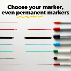 Post-it Easy Erase Plastic Adhesive Dry-Erase Whiteboard, 8' x 4' (FWS8X4)