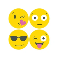 Post-it Emoji designs Super Sticky Printed Notes, 3