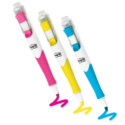 Post-it® Flag + Highlighter, Assorted Colors, 150 Flags/Pack, 3 Highlighters/Pack (689-HL3)