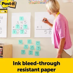 Post-it® Mini Super Sticky Wall Easel Pad, 15