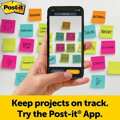 Post-it® Mini Super Sticky Wall Easel Pad, 15