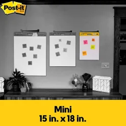 Post-it® Mini Super Sticky Wall Easel Pad, 15