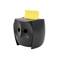 Post-it Note Dispenser, Owl Design, Black (OWL-330-BK)