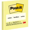 Post-it Notes, 3" x 3", Canary Collection, 100 Sheet/Pad (654 YW)