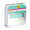 Post-it Pop-Up Dispenser for 3" x 3" Notes, Metallic/White (STL-330-W)