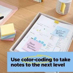 Post-it Recycled Super Sticky Notes, 4