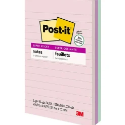 Post-it Recycled Super Sticky Notes, 4