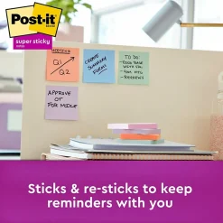 Post-it Recycled Super Sticky Notes, 3