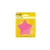 Post-it® Star-Shaped Notes, 2.6" x 2.6" Assorted Colors, 75 Sheets/Pad, 2 Pads/Pack (7350-STR)