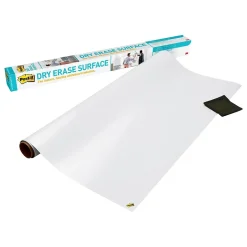 Post-it® Super Sticky Dry Erase Surface, 3' x 4' (DEF4x3)