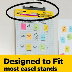 Post-it® Super Sticky Easel Pad, 25" x 30", White with Grid, 30 Sheets/Pad (560)