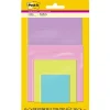 Post-it Super Sticky Notes, Assorted Sizes, Supernova Neons Collection, 45 Sheet/Pad, 4 Pads/Pack (4622-SSMIA)