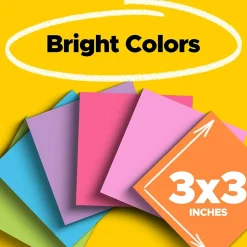 Post-it Super Sticky Notes, Bus Cabinet Pack, Assorted Bright Colors, 24 Pads/Pack, 70 Sheets/Pad (654-24SSBUS)