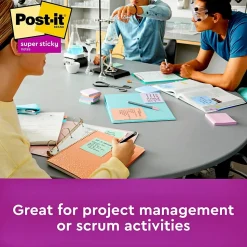 Post-it Super Sticky Notes, 3