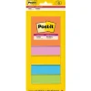 Post-it Super Sticky Notes, 3" x 3", Energy Boost Collection, 45 Sheet/Pad, 5 Pads/Pack (3321-5SSAU)