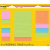 Post-it Super Sticky Notes, Assorted Sizes, Energy Boost, Lined & Unlined, 45 Sheets/Pad , 13 Pads/Pack (4623-13SSAU)