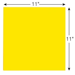 Post-it Super Sticky Notes, Big Note, Bright Yellow, 30 Sheet/Pad (MMMBN11)