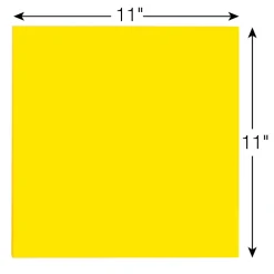 Post-it Super Sticky Notes, Big Note, Bright Yellow, 30 Sheet/Pad (MMMBN11)