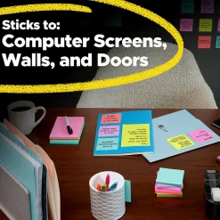 Post-it Super Sticky Notes, 4