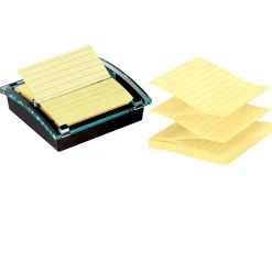 Post-it® Super Sticky Pop-Up Notes Dispenser for 4" x 4" Notes, Black (DS440-SSVP)