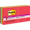 Post-it Super Sticky Pop-up Notes, 3" x 3", Playful Primaries Collection, 90 Sheet/Pad, 10 Pads/Pack (R33010SSAN)