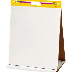 Post-it Super Sticky Tabletop Easel Pad, 20" x 23", 20 Sheets/Pad (563)