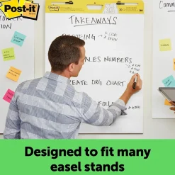 Post-it Super Sticky Wall Easel Pad, 25" x 30", 30 Sheets/Pad (559RPX)